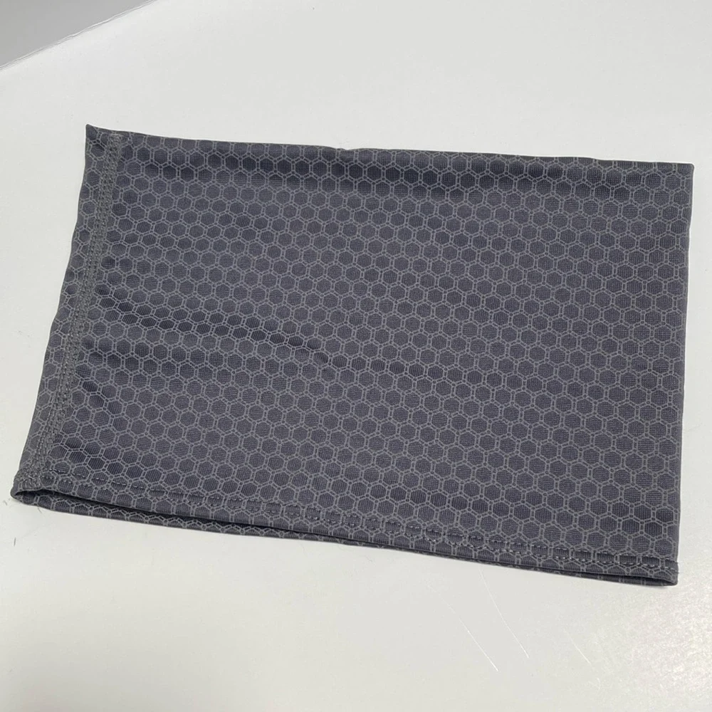 Like New Copper Fit Gray Face Mask Unisex Neck Gaiter Honeycomb Guardwell